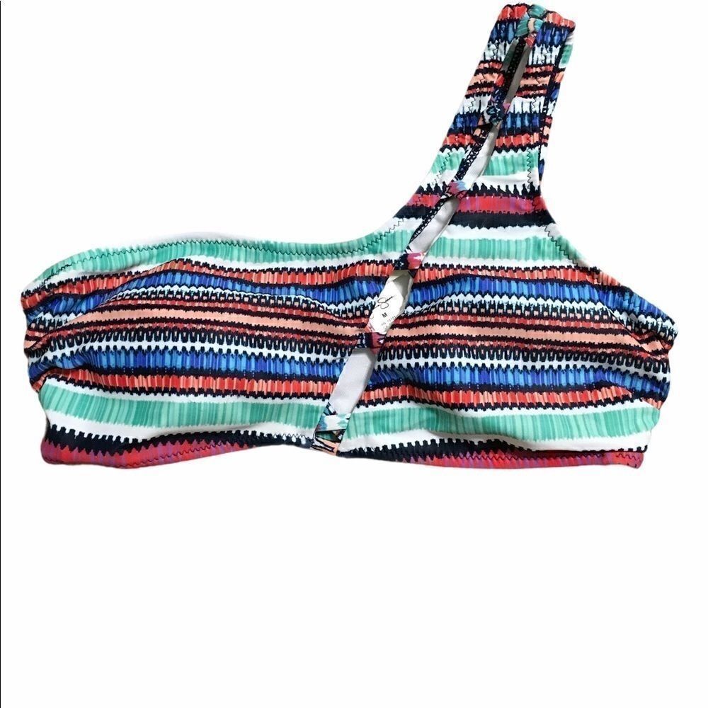 Jessica Simpson multicolored bikini top. NWT - Picture 6 of 8